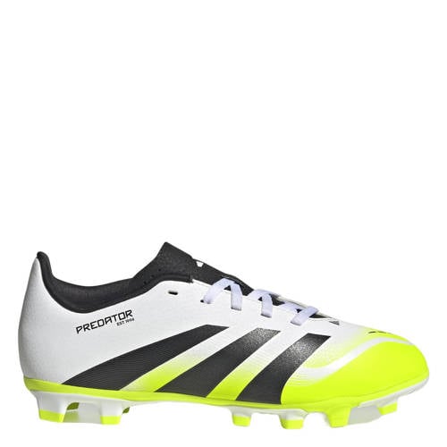 adidas Performance Predator ClubFG/MG Sala junior voetbvalschoenen wit/geel/zwart afbeelding