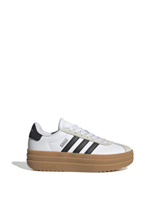 VL Court Bold suede sneakers wit/zwart