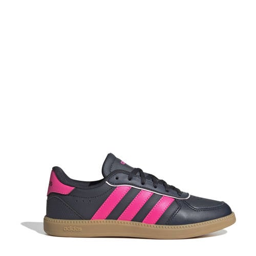 adidas Sportswear Breaknet Sleek sneakers zwart/fuchsia afbeelding