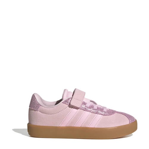 adidas Sportswear VL Court suede sneakers 3.0 roze afbeelding