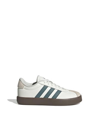 VL Court 3.0 suede sneakers ecru/groen