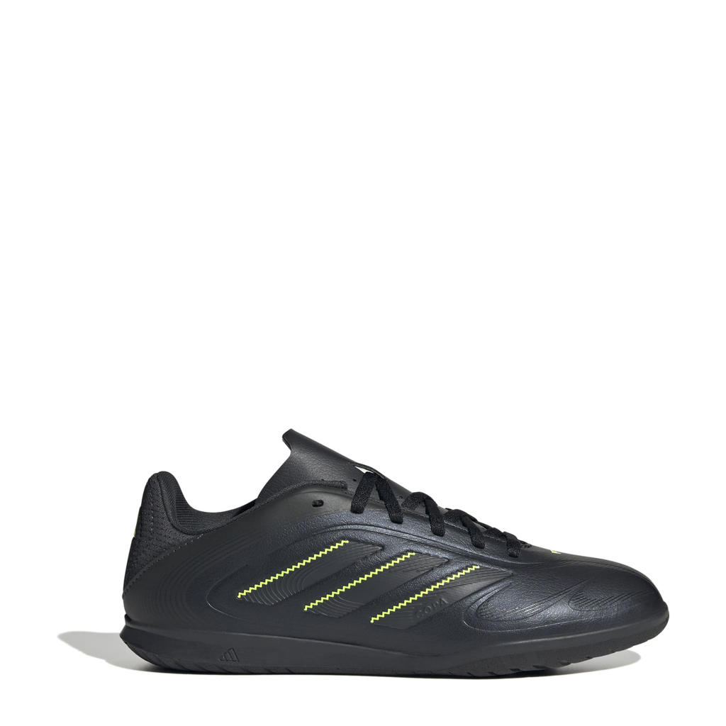 Zwart en gele jongens en meisjes adidas Performance Copa Pure III Club TF junior voetbalschoenen van imitatieleer/voering: mesh/voetbed: eva