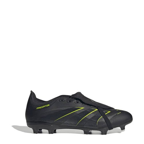adidas Performance Predator Leaque FT senior voetbalschoenen zwart/antraciet/geel afbeelding