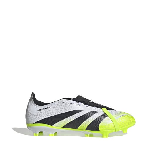 adidas Performance Predator Leaque FT senior voetbalschoenen wit/zwart/geel afbeelding