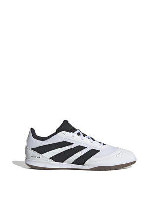 Predator Club senior zaalvoetbalschoenen wit/zwart/geel