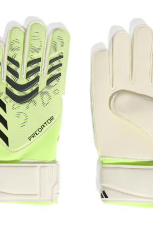 senior keeperhandschoenen lichtgroen/wit