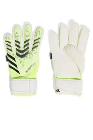 Senior  keeperhandschoenen Predator Match lichtgroen/wit