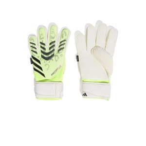 Senior keeperhandschoenen Predator Match lichtgroen/wit
