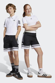thumbnail: adidas Performance Junior voetbalshort Squadra 25 zwart/wit