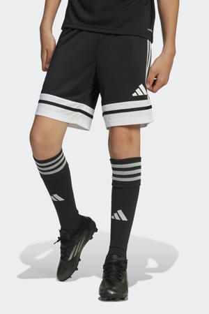 Junior voetbalshort Squadra 25 zwart/wit
