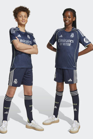 junior Real Madrid voetbalset donkerblauw