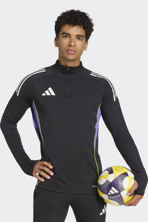 Senior voetbalshirt Tiro 25 Competition zwart/paars