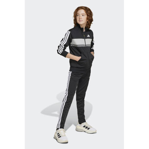 adidas Sportswear Junior trainingspak zwart/wit afbeelding