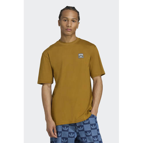 adidas Originals T-shirt lichtbruin afbeelding