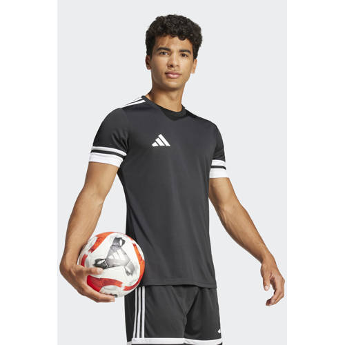adidas Performance Senior voetbalshirt Squadra 25 zwart afbeelding