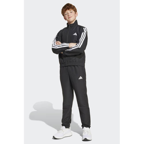 adidas Sportswear trainingspak zwart/wit afbeelding