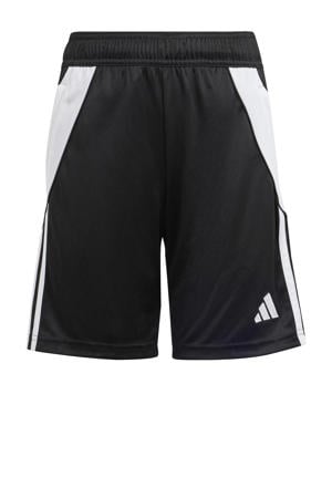 Junior sportshort Tiro 24 zwart/wit