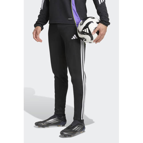 adidas Performance Senior Senior trainingsbroek Tiro 24 zwart/paars afbeelding