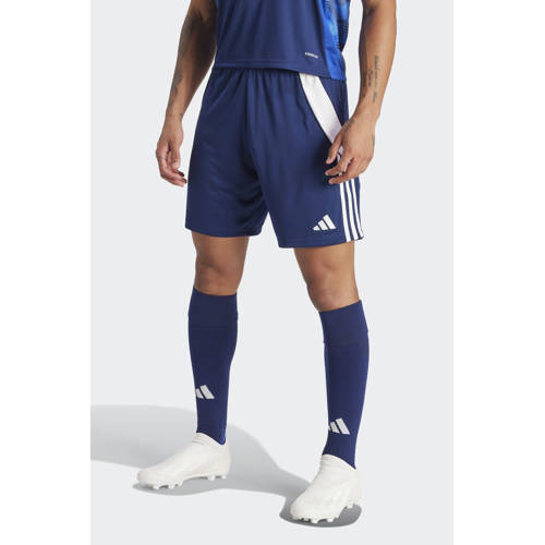 adidas Performance Senior voetbalshort Tiro 24 donkerblauw afbeelding