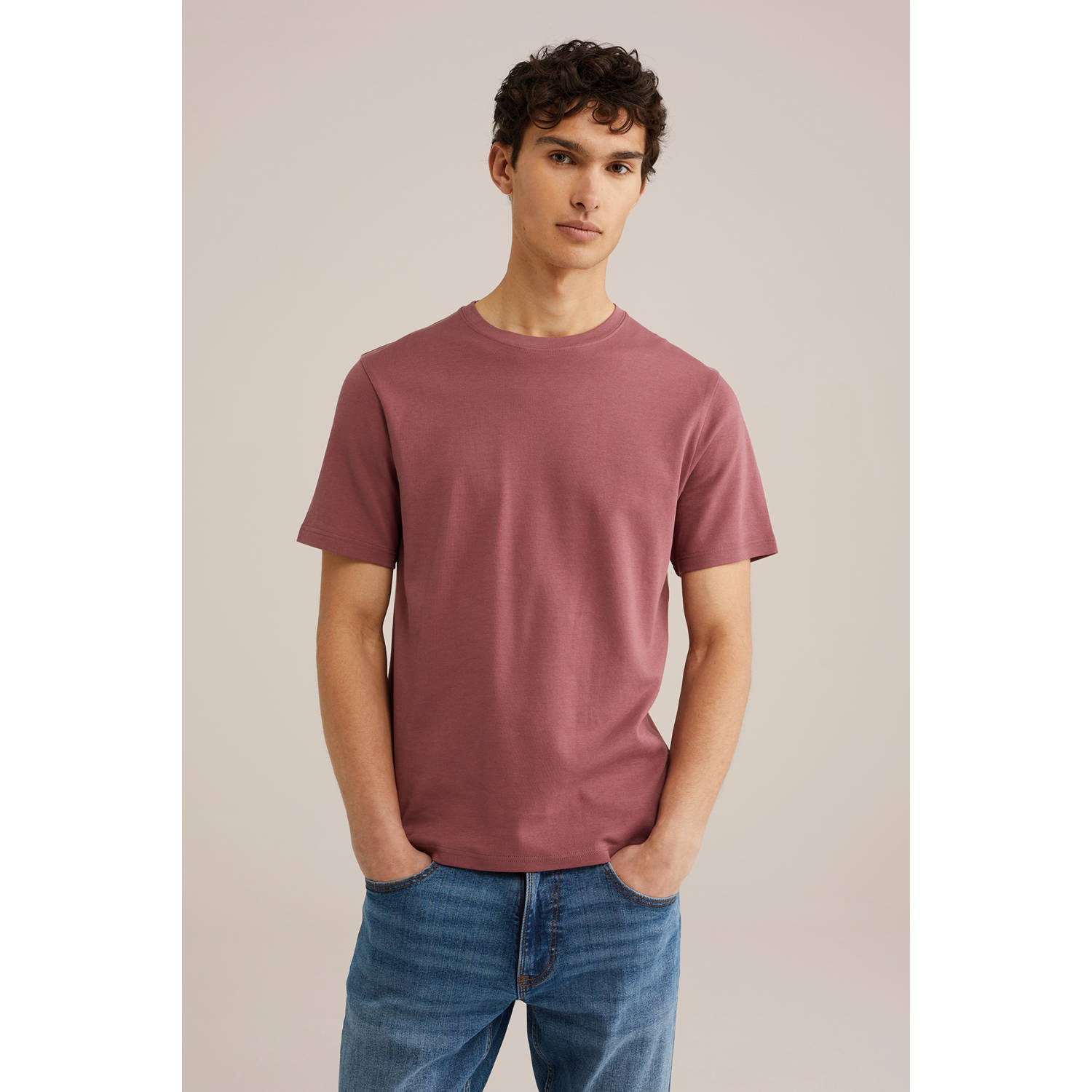 WE Fashion T-shirt oudroze