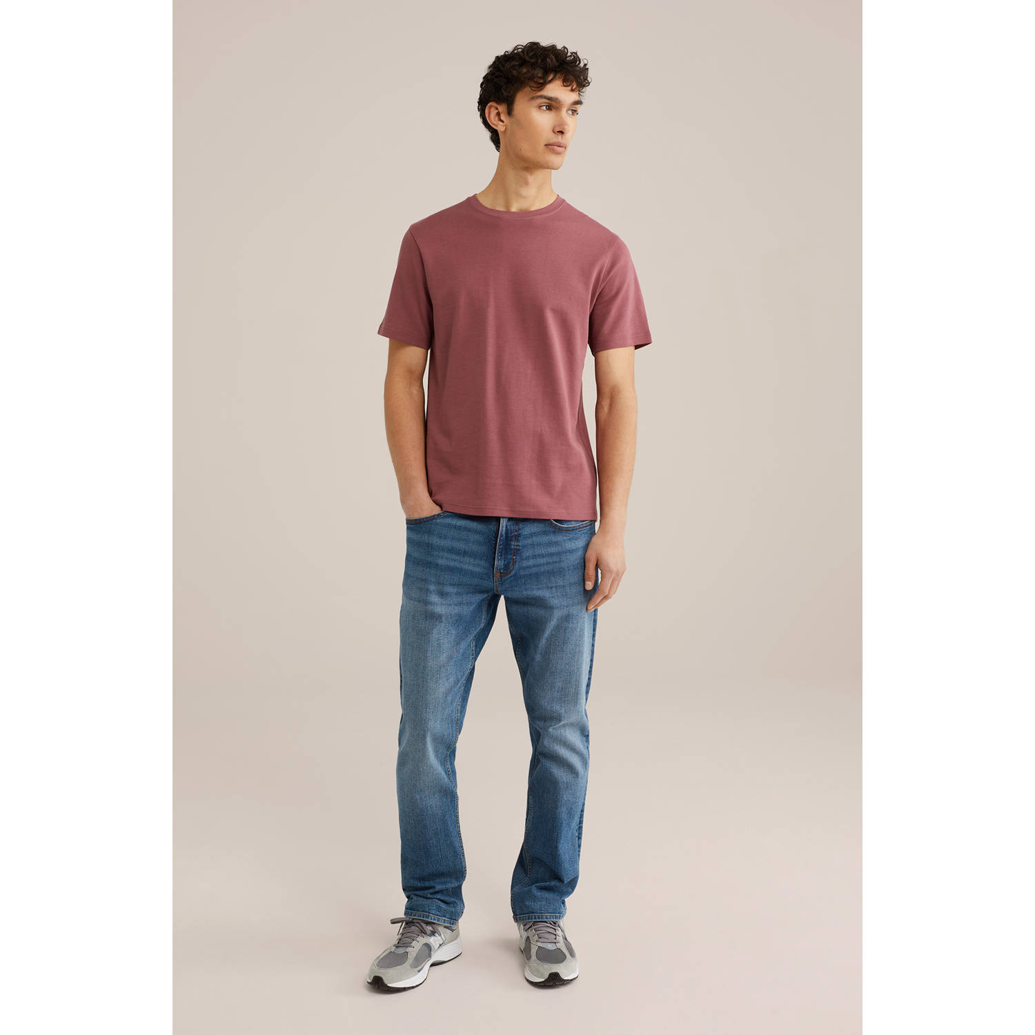 WE Fashion T-shirt oudroze
