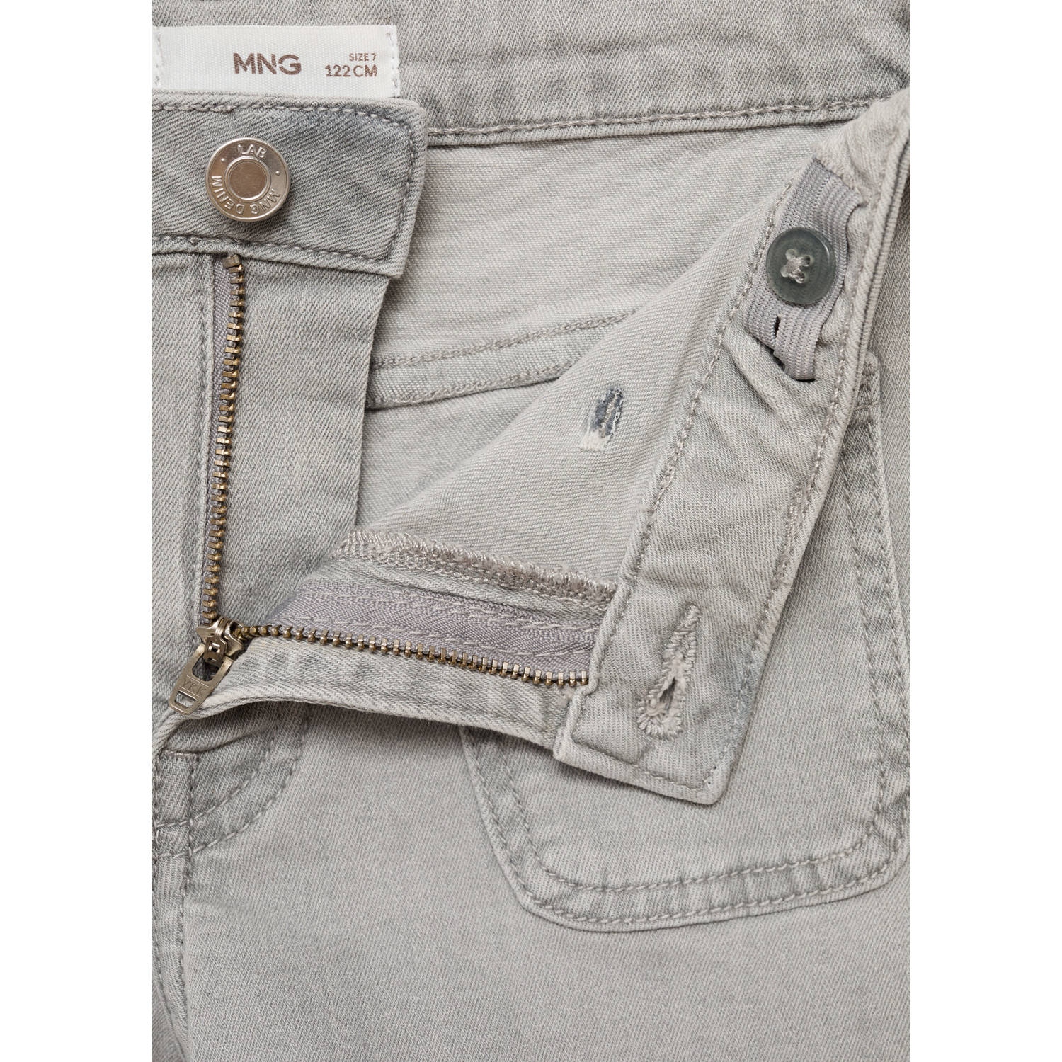 Mango Kids denim short grey denim