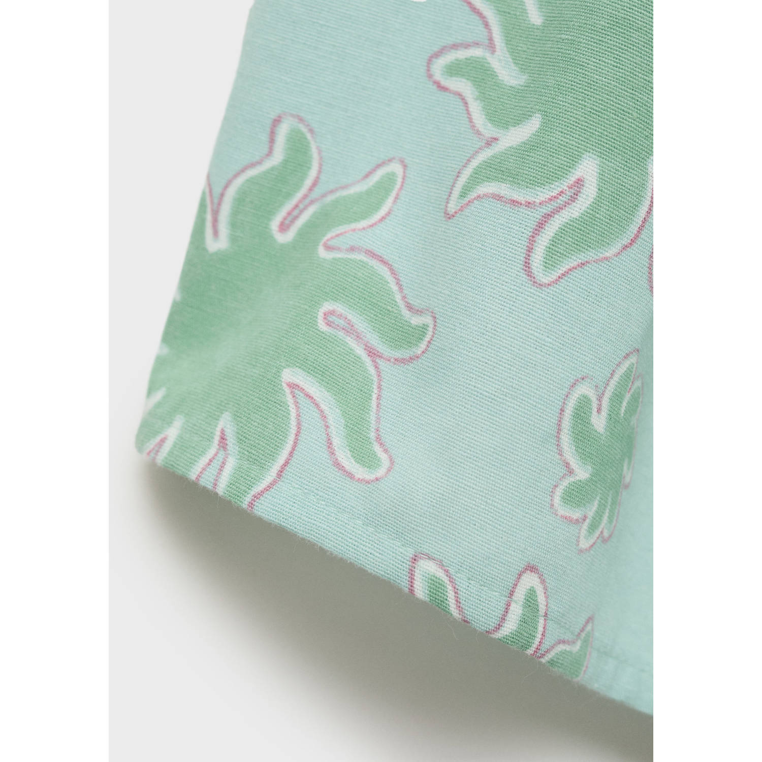 Mango Kids mouwloze top lichtgroen