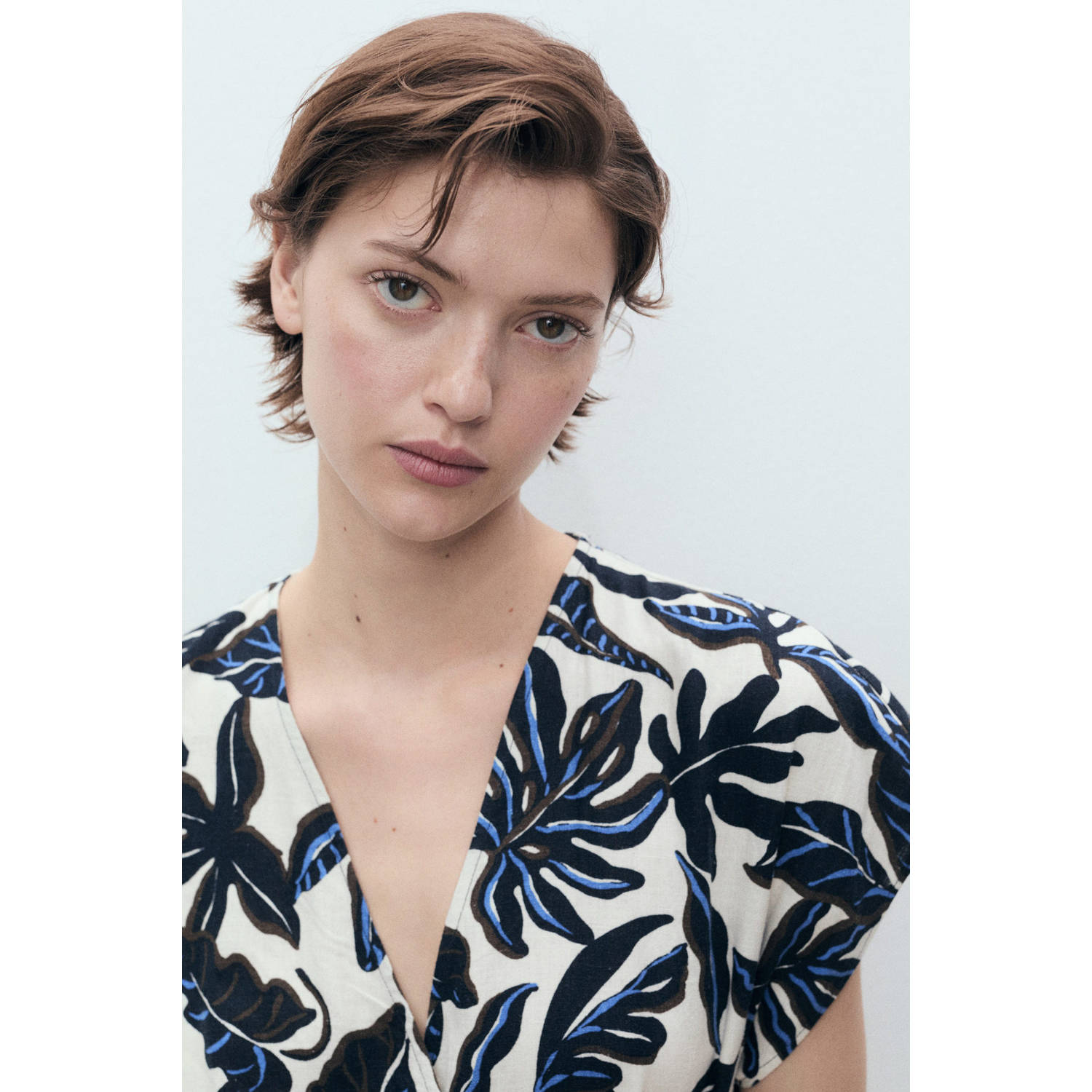 Mango linnen jumpsuit