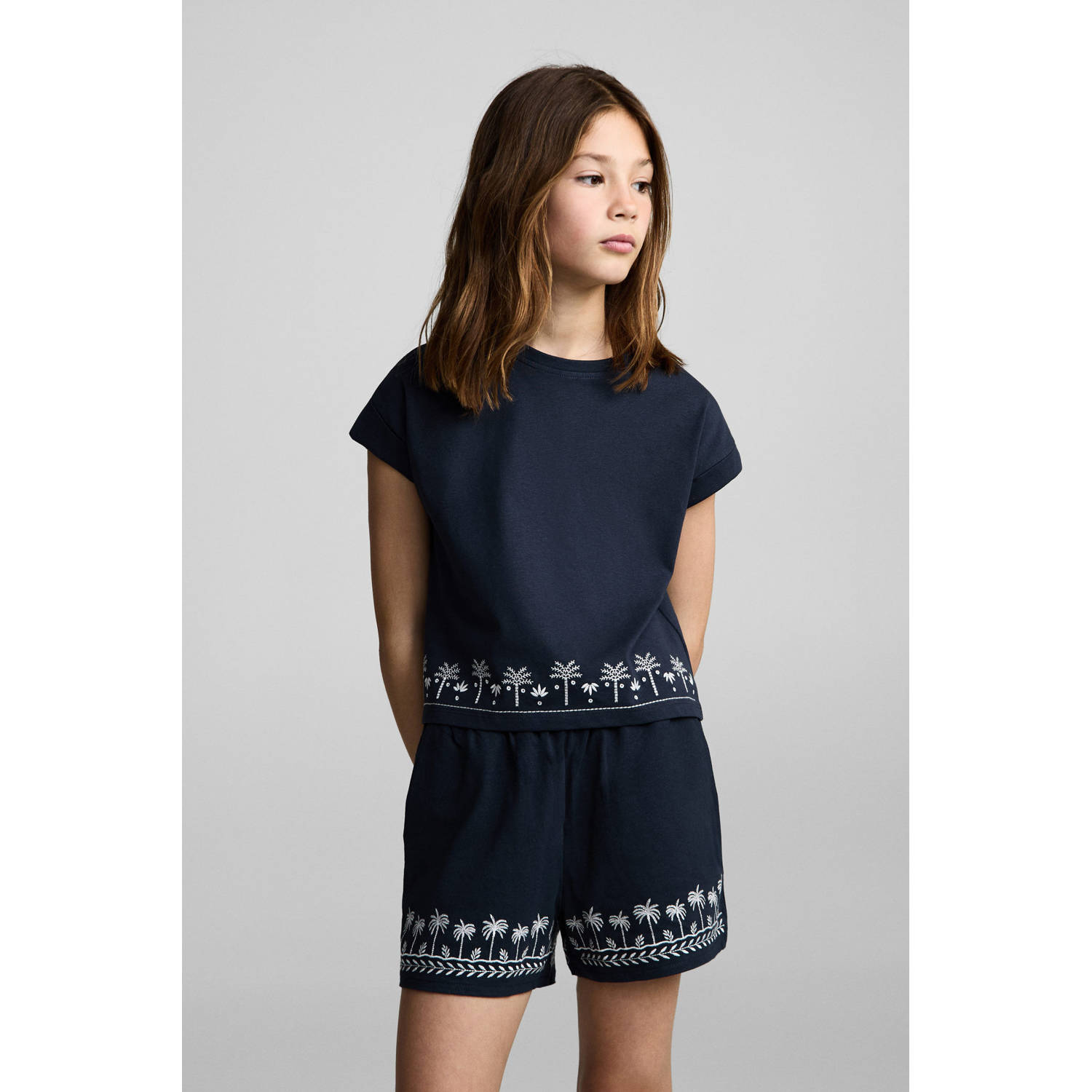 Mango Kids T-shirt marine