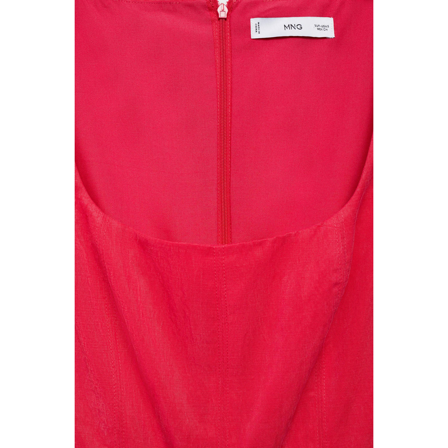 Mango rood jumpsuit