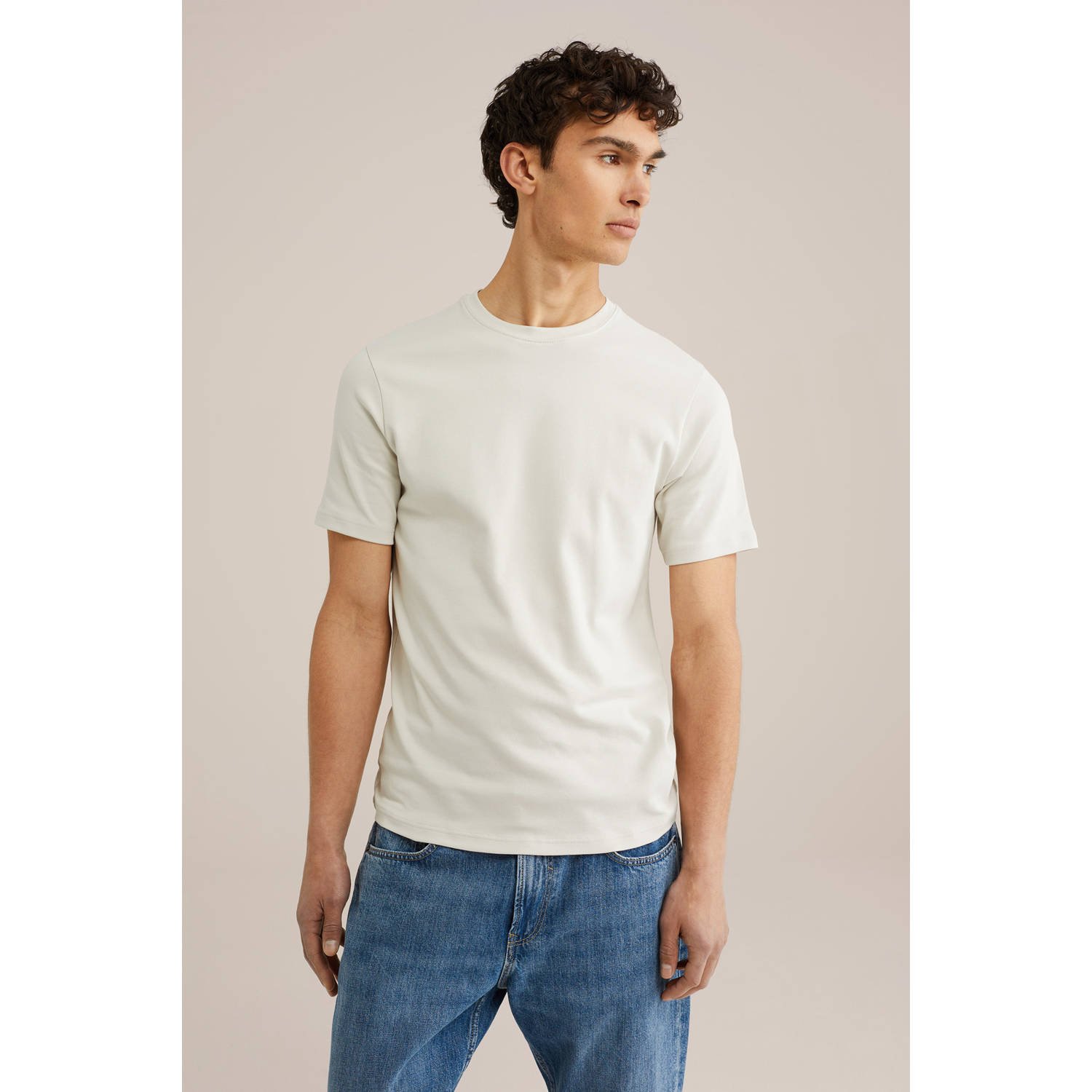 WE Fashion T-shirt ecru