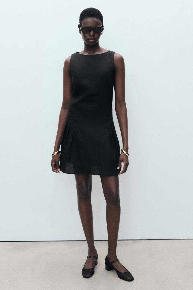 Mango jurk zwart kopen? Morgen in huis wehkamp