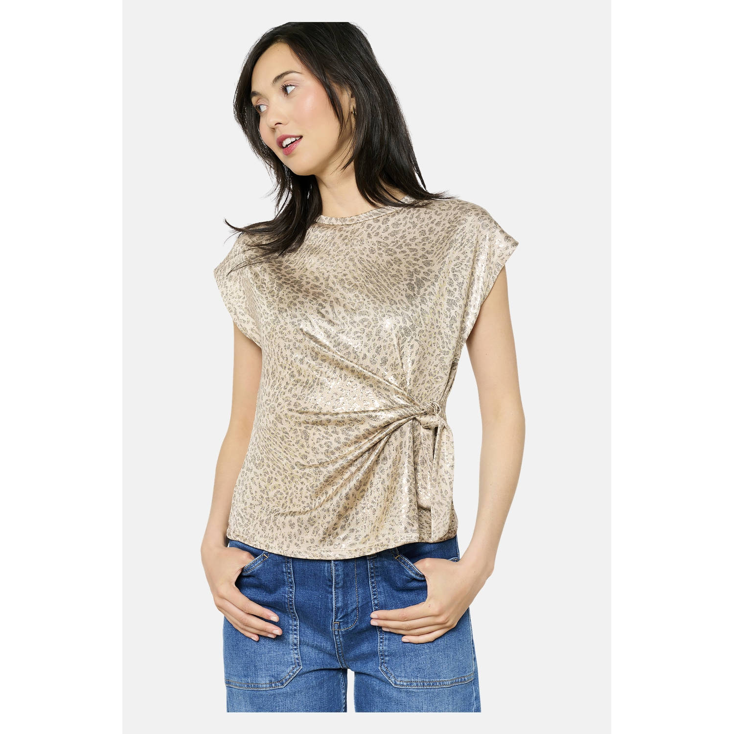 LOLALIZA top taupe