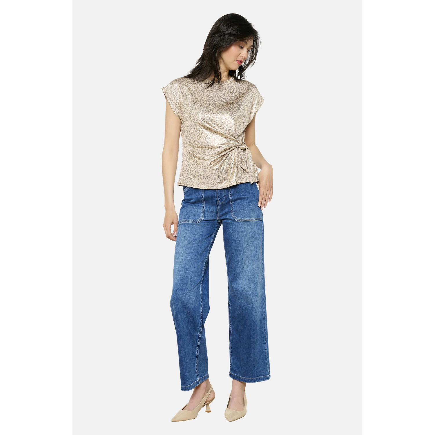 LOLALIZA top taupe