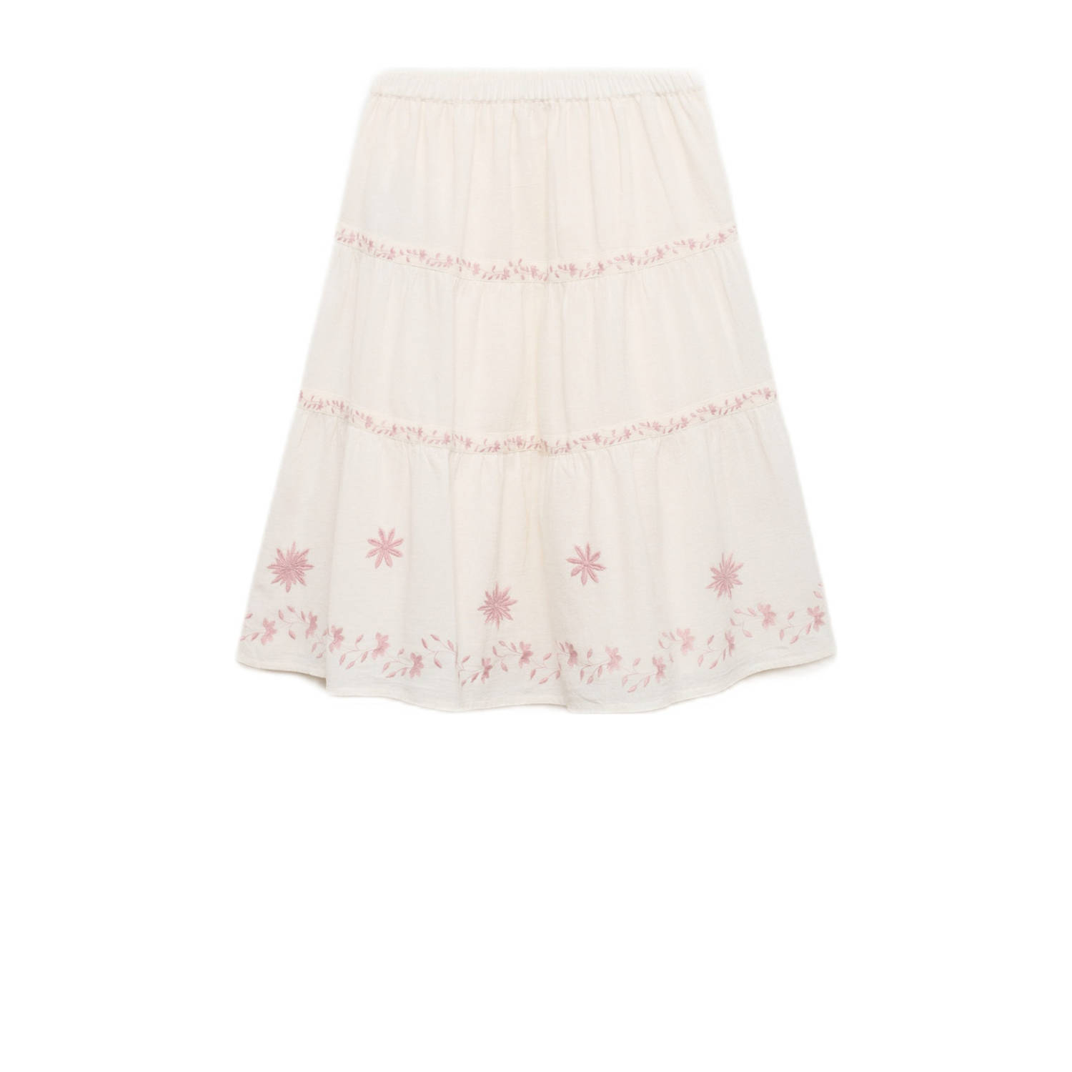 Mango Kids midi rok ecru