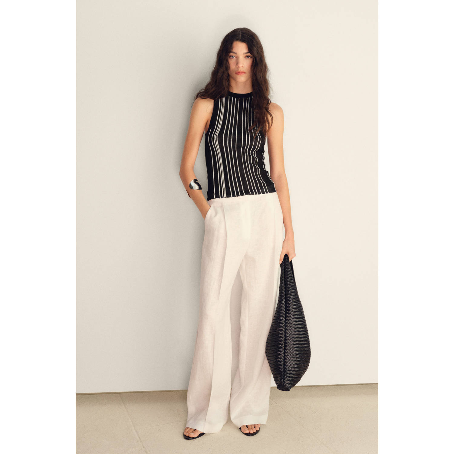 Mango top zwart