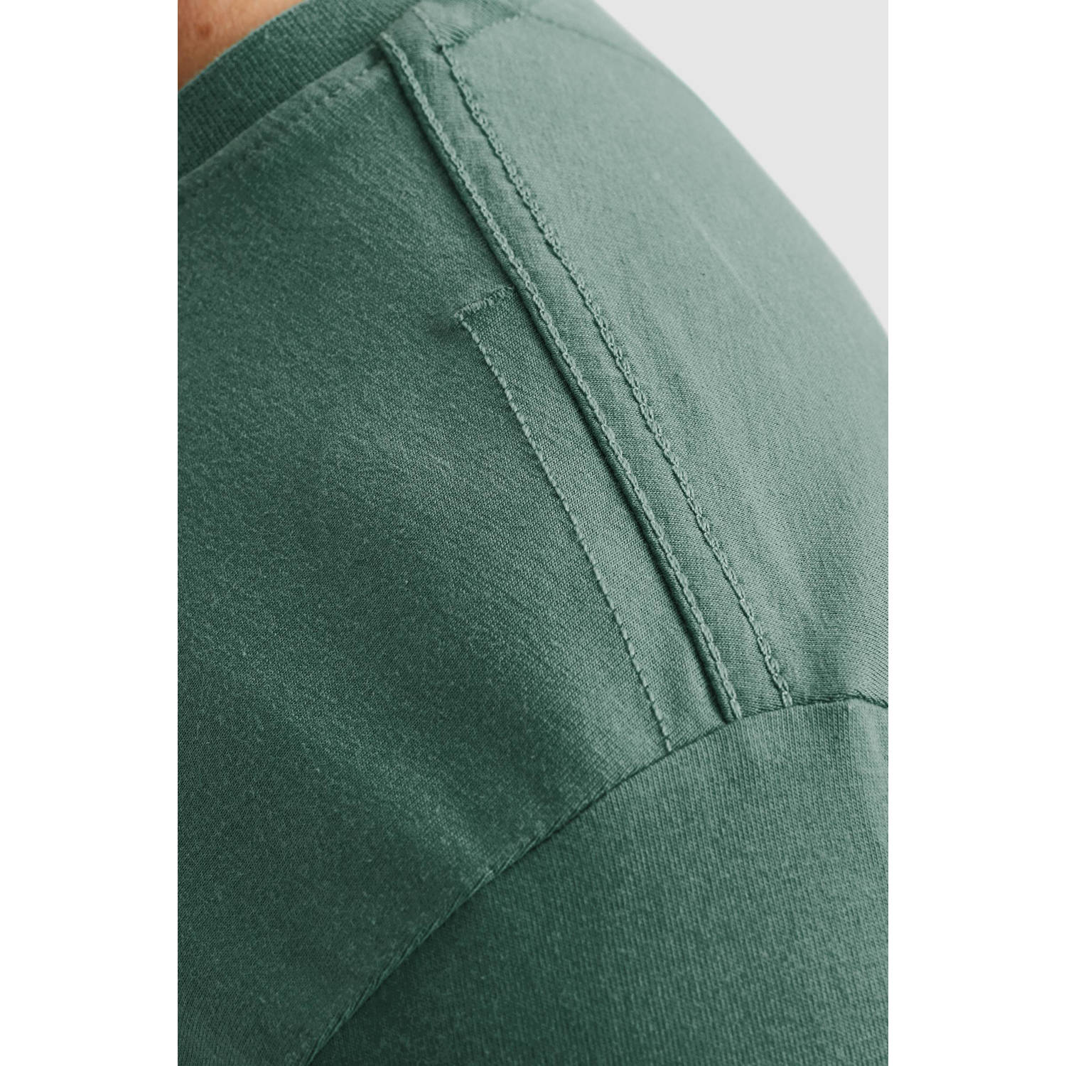 PME Legend regular T-shirt groenblauw