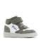Shoesme leren sneakers grijs/wit