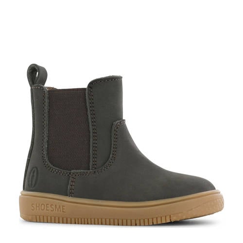 Shoesme suède enkelboots donkerbruin afbeelding