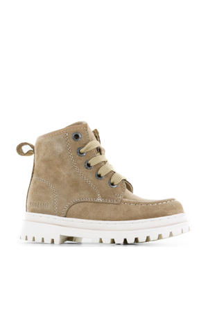 suède veterboots beige