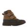Shoesme waterproof leren enkelboots cognac