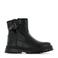 Shoesme leren bikerboots zwart