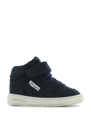 suède sneakers donkerblauw