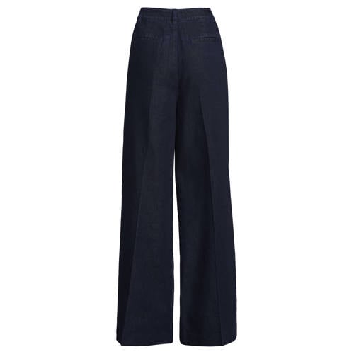 Ruby tailored wide leg jeans donkerblauw afbeelding