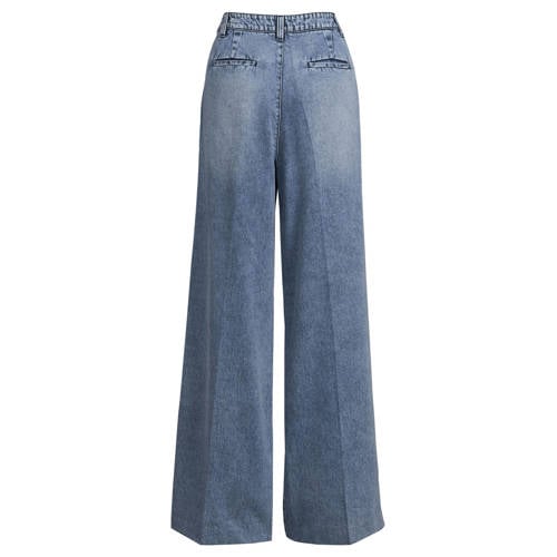 Ruby tailored wide leg jeans blauw afbeelding