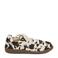 Fabienne Chapot leren sneakers met koeienprint beige/bruin