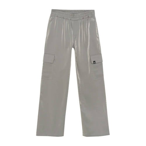 Indian Blue Jeans loose casual broek zilver afbeelding