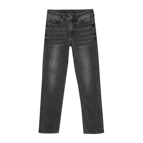 Indian Blue Jeans straight leg jeans black denim afbeelding