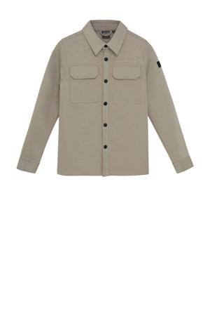 overshirt bruin