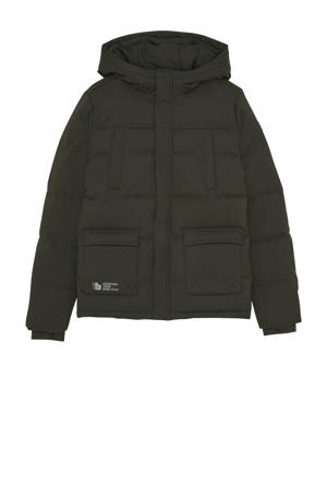 Kinderen Winterjas Bont Capuchon Jassen Winter Warme Fleece Jassen Jongens Winddichte Jassen kopen vanaf een prijs van 27